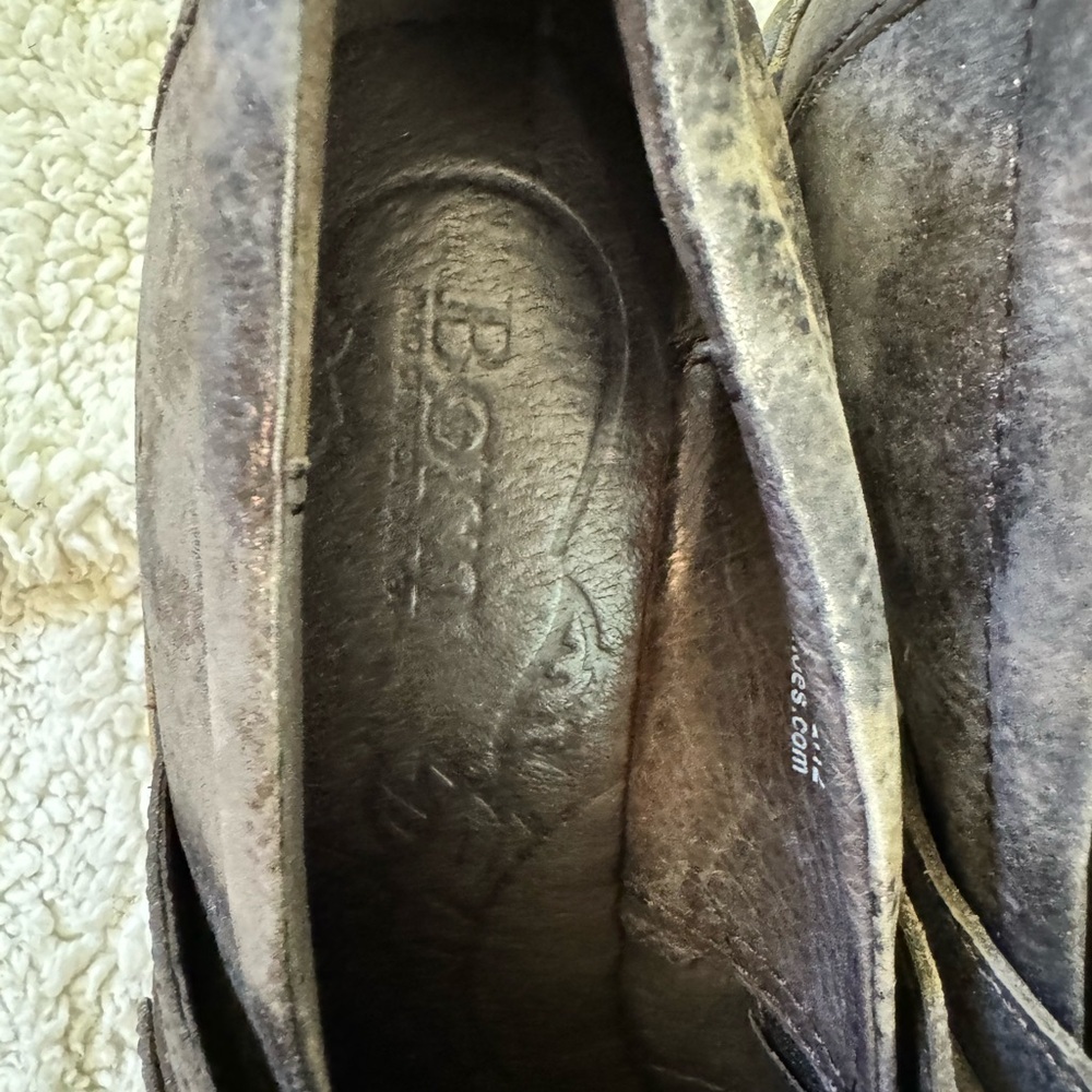 Born , size 9 , heeled loafer . - Picture 2 of 7
